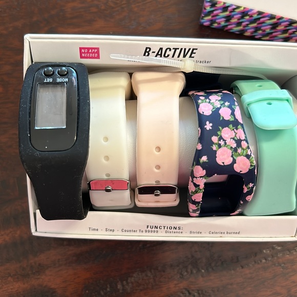 B-Active Accessories - Be active fitness tracker NWOT